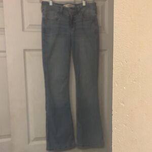 Hollister Women's Flare Jeans in Blue